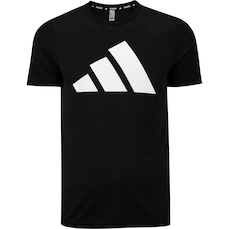 Camiseta Masculina adidas Manga Curta Run It