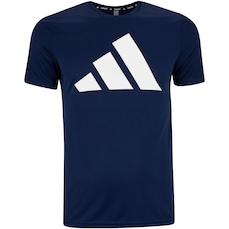 Camiseta Masculina adidas Manga Curta Run It