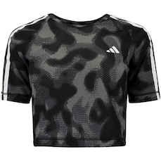 Blusa Cropped Feminina adidas OTR e AOP