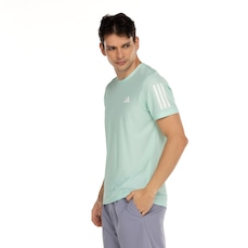 Camiseta Masculina adidas Manga Curta Own The Run Base