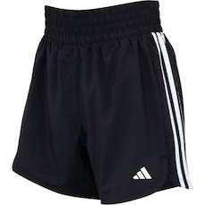 Short Feminino adidas Pacer 3 Listras