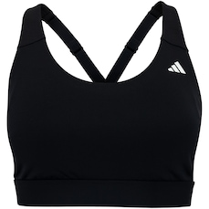 Top Fitness com Bojo Removível adidas Média Sustentação Ultimate MS BRA Adulto