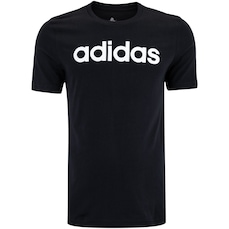 Camiseta Masculina adidas Manga Curta Logo Linear