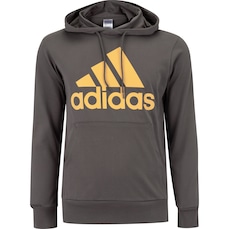 Blusão Masculino adidas com Capuz Big Logo
