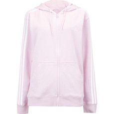 Jaqueta Feminina adidas com Capuz 3 Stripes