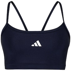 Top Fitness sem Bojo adidas Baixa Sustentação Latin Fit Solid Adulto