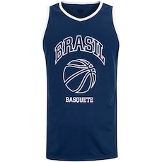 Camiseta Regata do Brasil Masculina CCB Treino Basquete
