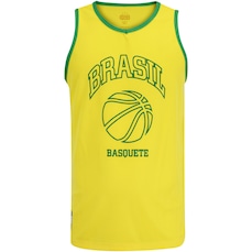 Camiseta Regata do Brasil Masculina CCB Treino Basquete