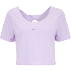 Camiseta Feminina Nike Manga Curta One Classic Dri-Fit TWST