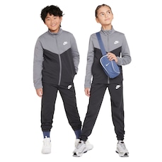 Conjunto de Agasalho Infantil Nike Sportswear Tracksuit Poly Full Zip HBR