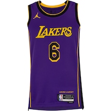 Camiseta Regata Los Angeles Lakers Nike Masculina Dri-Fit Jersey Swgmn STM 22