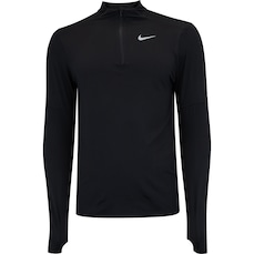 Camiseta Nike Manga Longa Dri-fit Element Top Half Zip