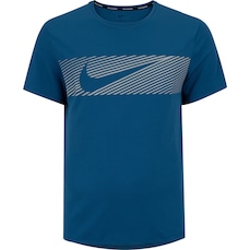 Camiseta Masculina Nike Manga Curta Flash Miler Top