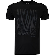 Camiseta Masculina ASICS Manga Curta Anti Odor Estampa Treino