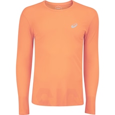 Camiseta Masculina ASICS Manga Longa Leve com Proteção UV
