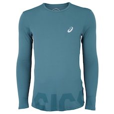 Camiseta Masculina ASICS Manga Longa Leve com Proteção UV