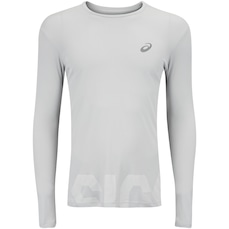 Camiseta Masculina ASICS Manga Longa Leve com Proteção UV