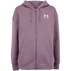 Jaqueta Feminina Under Armour com Capuz Essential Fleece