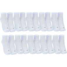 Kit 10 Pares de Meias Respirável Invisível Tamanho 34-38 Casual Oxer Adulto