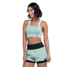 Top Fitness com Bojo On Running Alta Sustentação Performance Flex Adulto