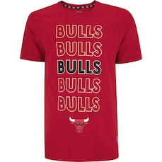 Camiseta do Chicago Bulls Masculina NBA Contour