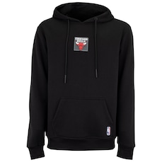 Blusa de Moletom do Chicago Bulls NBA Masculina com Capuz Fechado NB530