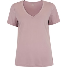 Camiseta Feminina Oxer Manga Curta Peach Touch Cooling