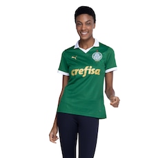 Camisa do Palmeiras I 24 Puma Feminina Torcedora