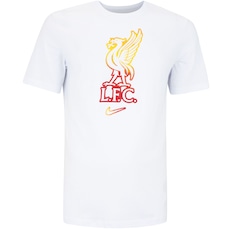 Camiseta do Liverpool Nike Masculina Manga Curta Crest Tee
