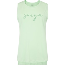 Camiseta Regata Feminina Oxer Alongada Estampada