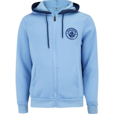 Jaqueta do Manchester City Balboa Masculina com Capuz Moletom Canguru