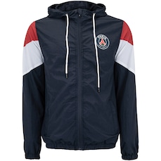 Jaqueta Corta-Vento do PSG Balboa Masculina com Capuz Windbreaker