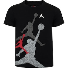 Camiseta Infantil Jordan Nike Gradient Stacked Jupman
