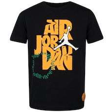 Camiseta Jordan Nike Juvenil Fuel Up Climb Down Drops