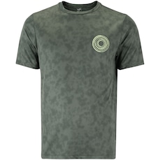 Camiseta Masculina Oxer Manga Curta Full Print Camo
