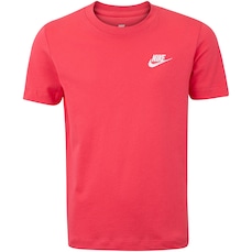 Camiseta Juvenil Nike Manga Curta Sportswear Embroidered Future