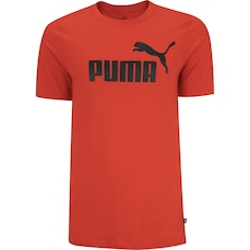 Camiseta Masculina Puma Manga Curta ESS Tee Logo