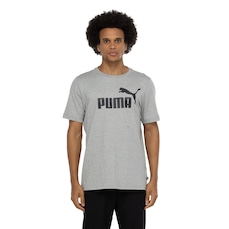 Camiseta Masculina Puma Manga Curta ESS Tee Logo