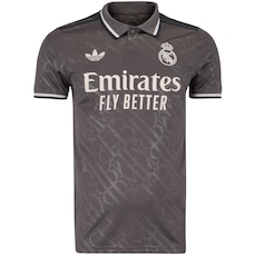 Camisa Polo do Real Madrid III 24/25 adidas Masculina Torcedor