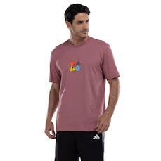 Camiseta Masculina adidas Manga Curta Graphic