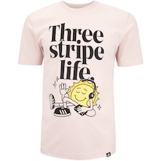 Camiseta Masculina adidas Manga Curta Graphic