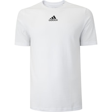 Camiseta Masculina adidas Manga Curta Small Logo