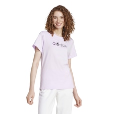 Camiseta Feminina adidas Manga Curta Graphic