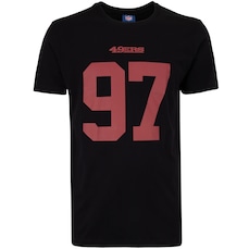 Camiseta do San Francisco 49ers NFL Masculina Player Bosa NF016