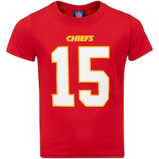 Camiseta do Kansas City Chiefs NFL Juvenil Player Maho NF046