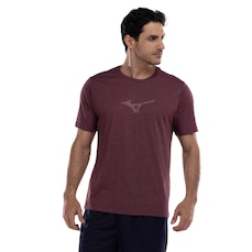 Camiseta Masculina Mizuno Manga Curta Lifestyle