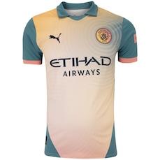 Camisa Polo do Manchester City 24/25 Puma Masculina Fourth Torcedor