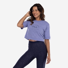 Camiseta Feminina Fila Manga Curta Vitar Sportiva