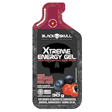 Xtreme Energy Gel Black Skull Guaraná com Açaí 30g