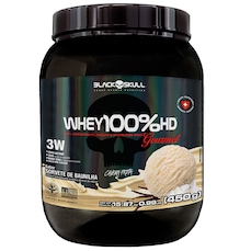 Whey Protein Black Skull HD Gourmet Sorvete de Baunilha - 450 g